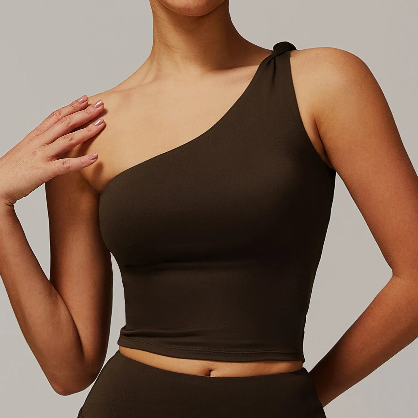 Haley One Shoulder Tank