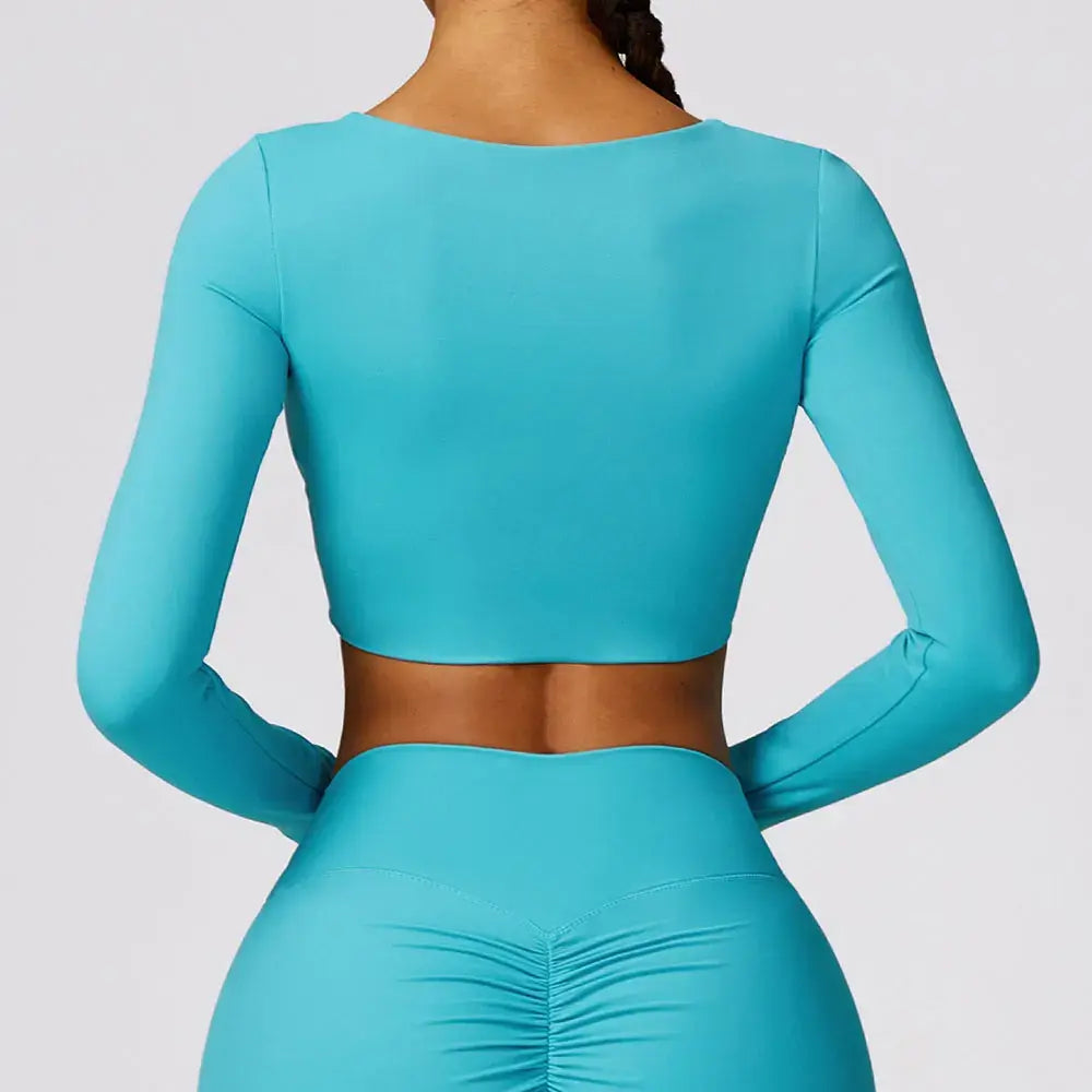 Bonnie Long Sleeve Crop Top