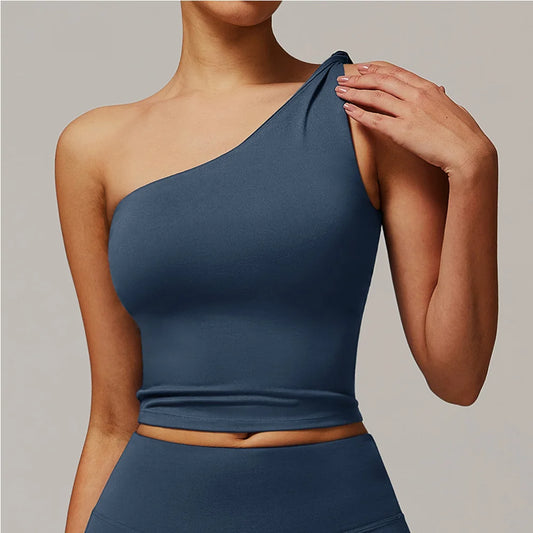 Haley One Shoulder Tank