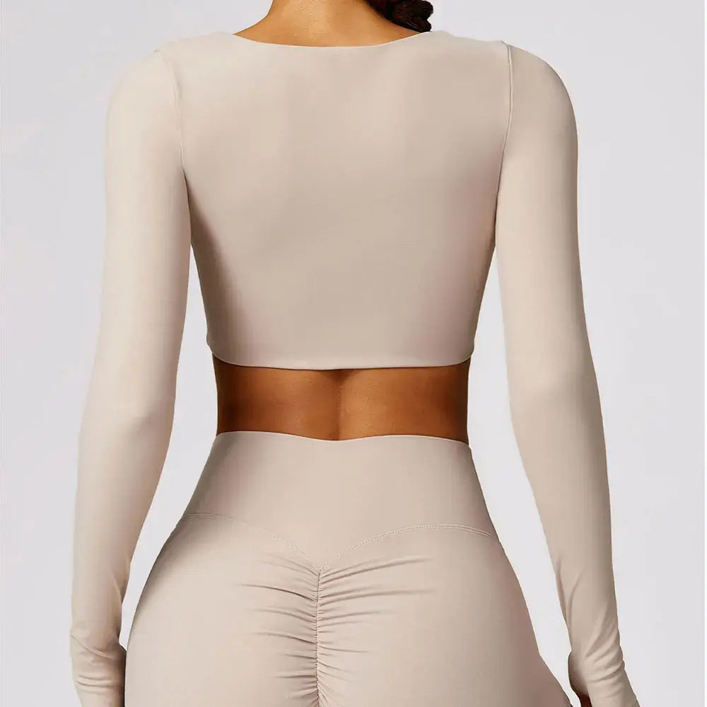 Bonnie Long Sleeve Crop Top